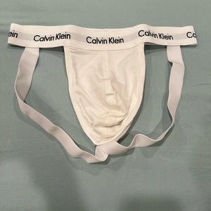 Calvin Klein Underwear white jockstrap